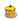 Personalized dog birthday pupcake decorated with yellow icing and cherry, celebrating a special 3rd birthday.