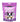 Dehydrated dog treats in a purple bag labeled Chicken Jerky, perfect for keeping pets satisfied and happy!